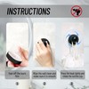 Fengxunzmm Pack of 4 Suction Hooks, Extra Strong Suction Cup,