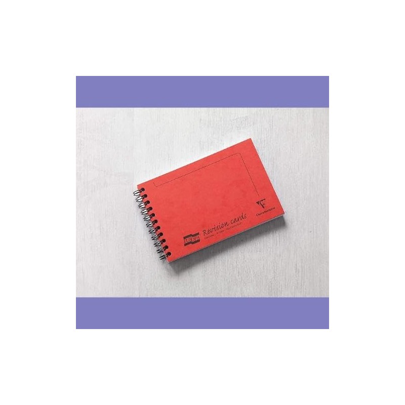 Clairefontaine 3002Z Pack of 50 Revision Cards Europe 15.2 x