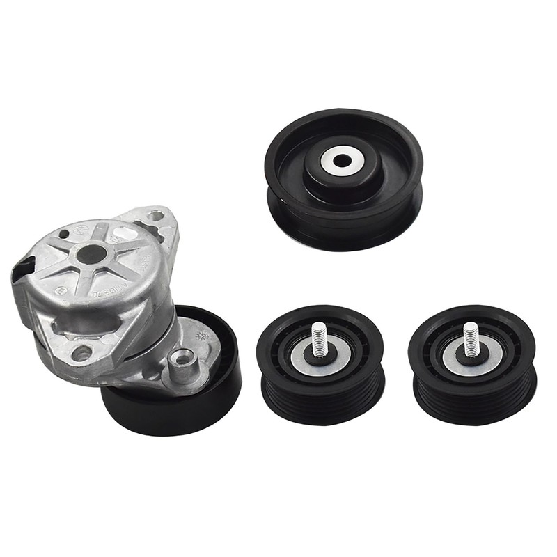 labwork 4pcs Belt Tensioner with Pulley and Idler Pulley Replacement