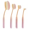 Royal Brush Moda Rose Cosmetic 4 Piece Face Make Up