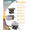Folbe F063 - Universal Rail Mount Kit - Fits 1.040"-1.35"