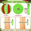 12 Pcs Christmas Knobs Covers for Cabinet Red and Green