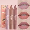 SOMGKINE 3 pcs Lip Liner and Lipstick Makeup Set (01)