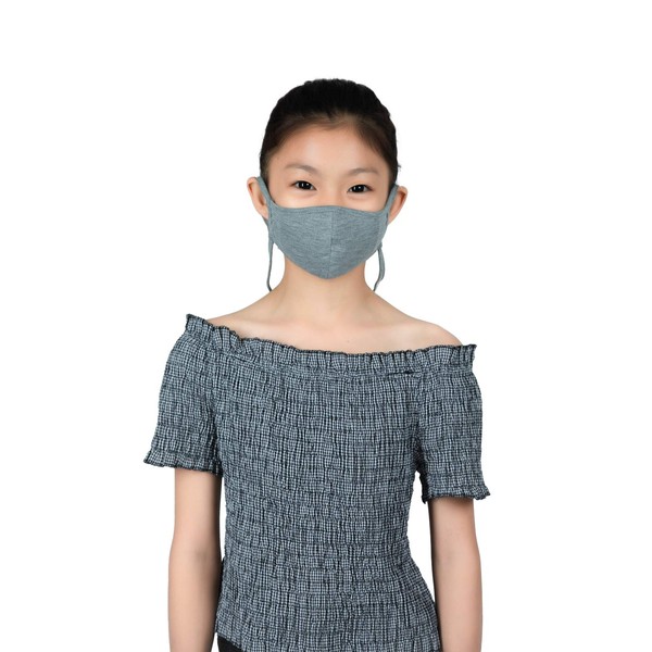 LOFBAZ Kids Cotton Cloth Face Coverings Adjustable with Nose Wire