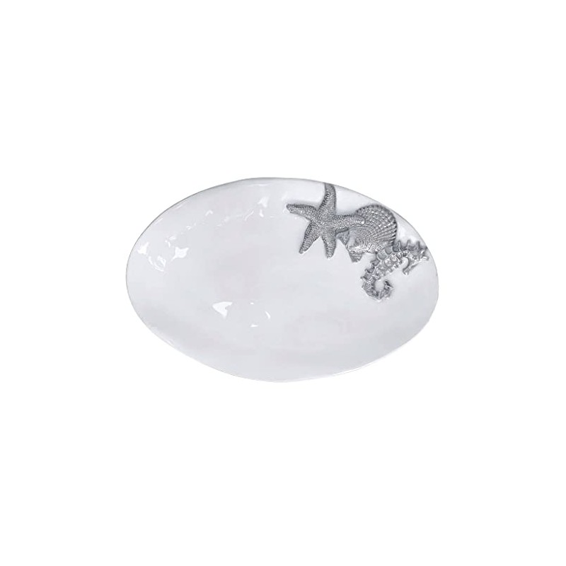 WHITE OVAL SEA SERVER | WHITE | BRILLANTE | TABLEWARE