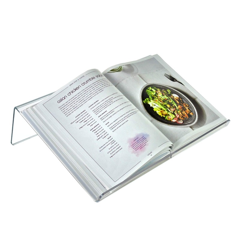 Azar Displays - 515542 - Acrylic Book Stand Holder 3/16"