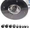 Gasea Set of 9 Sizes Steel CNC Router Collet Chuck
