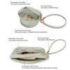 GIVLEFLY 2PCS Mini Mesh Pouch Set for Women, Small Pouch