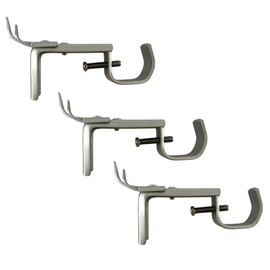 SNUGSET Universal Brackets Nickel, Set of 3