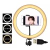 K&H Aro Luz Led Con Tripie Maquillaje Foto Video Luz