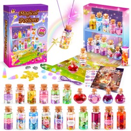 Potion Making Kit Children, Girls Toys Age 5 6 7 8 9 Potions Kit for Kids Fairy Toys for 6-10 Year Olds Girls Magic Christmas Birthday Gifts for Girls Age 6-10 Creative Crafts for Kids Age 5-10
