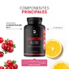 Arándano Concentrado 50:1 de 180 Cápsulas con Vitamina C. Ingredientes