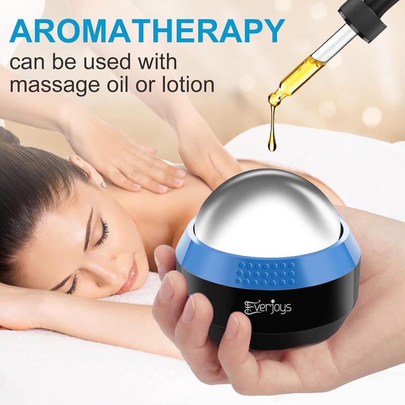 Massage Ice Roller Ball Cold & Heat Therapy Tissue Relief