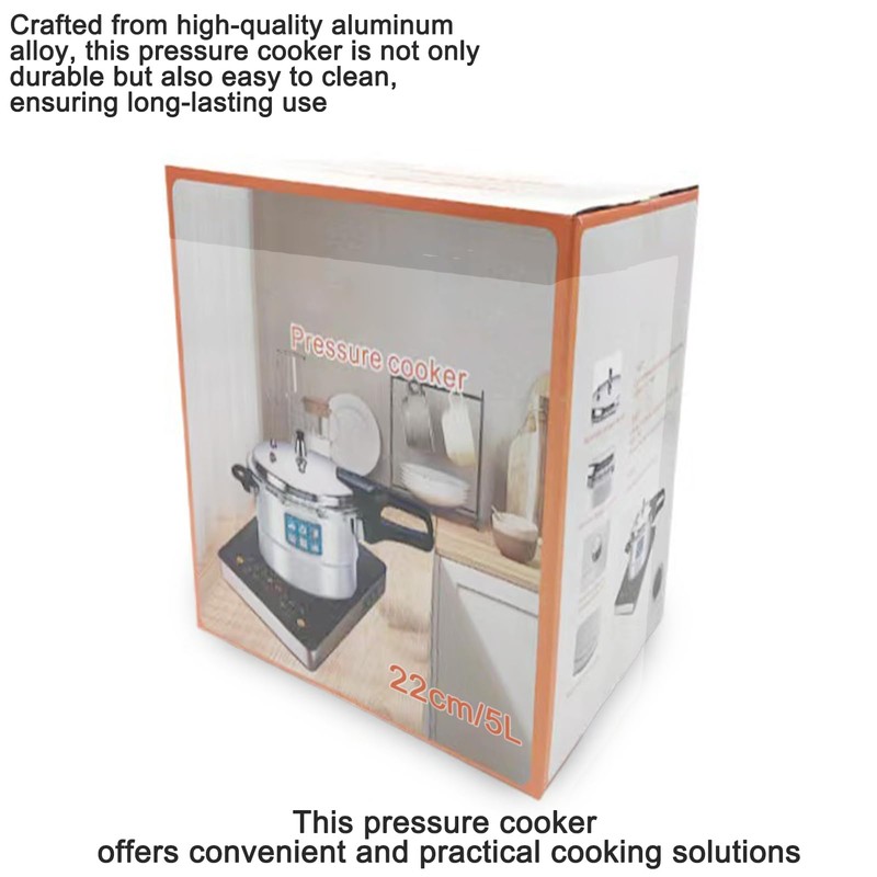 dshyuauoci Pressure Cooker 7 Quart，Aluminum Pressure Cooker Compatible with Gas