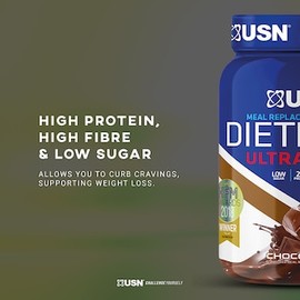 USN Diet Fuel Meal Replacement Shake Strawberry 1kg