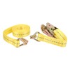 Porable Tensioning Belts Adjustable Cargo Straps Ratchet TieDown Luggage Bag