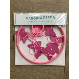 Target Pink Butterfly Hanging Decor Mobil For Girls Bedroom