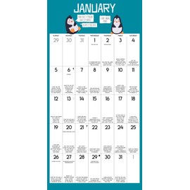 Willow Creek Press Bad Dad Jokes Monthly 2025 Wall Calendar (12" x 12")