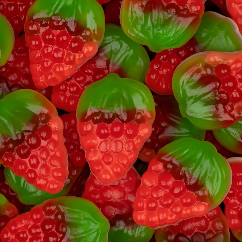 Kervan Candy Bebeto Foam Bottom Strawberry Gummies - Fruity, Soft