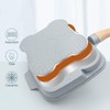RANX INGST Ceramic Egg Pan with Lid, 10 in Nonstick