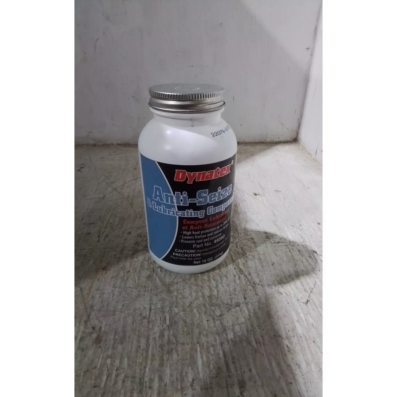 Dynatex 49560 Anti-Seize & Lubricating Compound 16 Oz. Brush Top