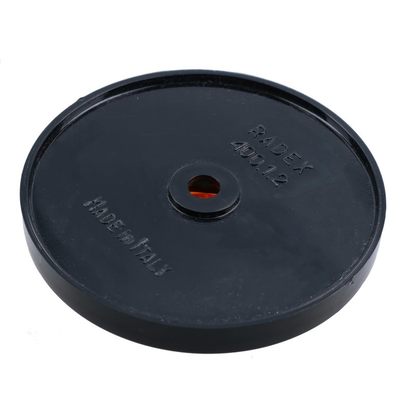 4 x Orange Amber Round Circular Reflectors for Driveway Gate