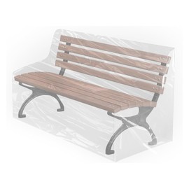 Garden Bench Cover 160 x 80 x 75 cm Garden Bench Protective Cover Garden Bench Transparent Cover Wooden Bench Garden Bench Protection Cover for Benches Tarpaulin for Rain Protection Weatherproof