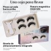 Kit De Pestañas Magnéticas Reutilizables Con Aplicador