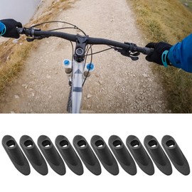 Haiki 10Pcs Bike Lines Pipe Clamp Bike Grommets Bicycles Brake Shiftesr Embedded Wire Passing Clamp for Bike Brake Wire Cable