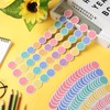 Qeeenar 24 Pcs Magnetic Borders for Classroom Whiteboard Magnetic Strips