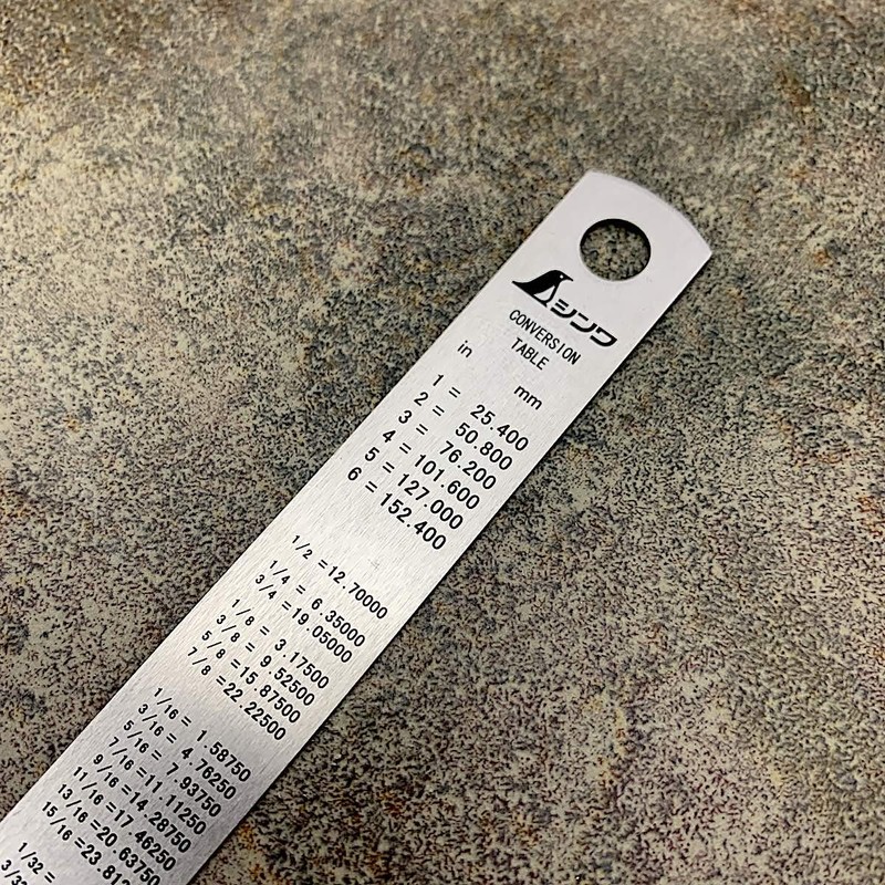 Stainless Steel Rule 150mm