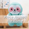 VFM - Sloth Soft Toy Donut Animal Food Plush Cuddly