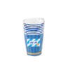 Talking Tables 2-Design Party Cup, Pack of 2, Blue
