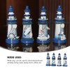 IMIKEYA Party Pack of 4 Mini Lighthouse Office Table Decoration