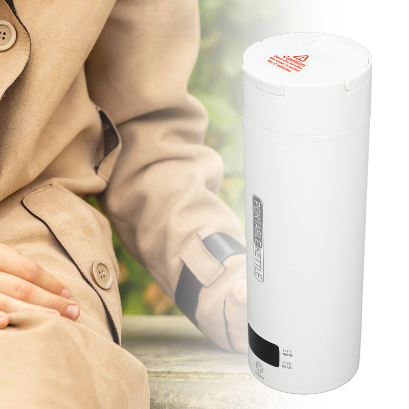 Travel Electric Kettle 450ml Temperature Control Portable Small Tea Coffee