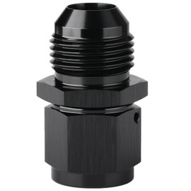8AN Female Swivel to 10AN Male Flare Expander Fitting Adapter Aluminum Black
