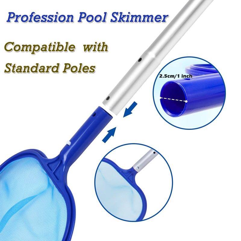 Nephelolux 2 Pack Hot Tubs Nets for Cleaning, Pool Skimmer