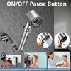 Iopsk Fitered Shower Head with Handheld for Hard Water, High