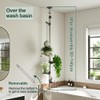Hershii Indoor Plant Stand Pole Tension Rod Corner Standing Shelf