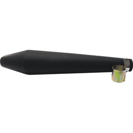 EMGO Black Cafe Muffler 19&Prime, Long 80-84033