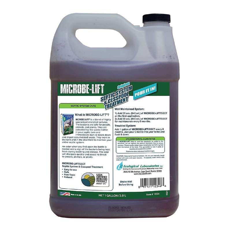 MICROBE-LIFT Original Septic System and Cesspool Treatment, Septic Tank Treatment