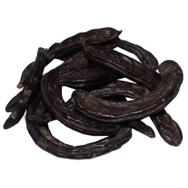 20 Pcs Carob Pods Whole Organic Raw Pure Natural Food Ingredients Ceratonia Siliqua Caesalpinioideae Fabaceae Non Gmo Herbies Herbs Better Raw Herbal Spices Eat Or Drink ( 12 oz / 340 gm ) قرون خروب