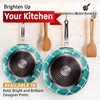 Kitchenly Happy Frying Pan & Lid Set of 2 -