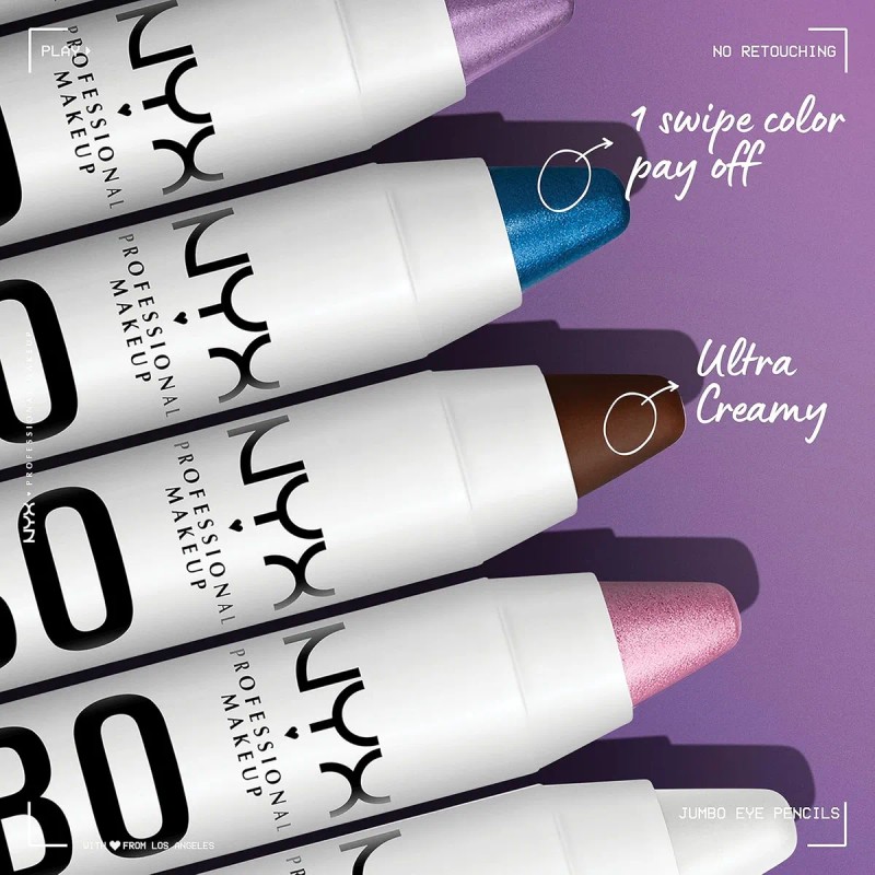 Nyx Professional Makeup Lápiz De Ojos Jumbo Milk & Slim