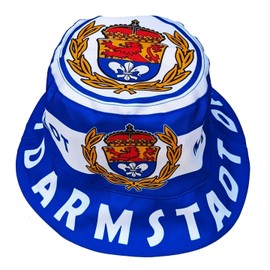 Generisch Darmstadt Sun Hat, Fishing Hat, Fan Hat, Military Hat, blue, white