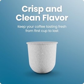 Chefman Water Filter Refill Cartridges, 12 Count of Replacement Water Filter Cartridges, Compatible with the Chefman Caffeinator Models