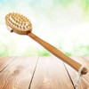Cepillo de Bambú con Mango Desmontable para Exfoliación Corporal y