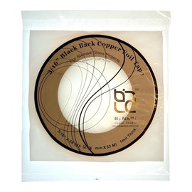 All Kinds of Copper Foils for Stained Glass Works (3/16 Black Foil)