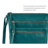 Wise Owl Accessories Real Leather Small Crossbody Handbags & Purses