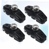 BESPORTBLE 2pairs C-Brake Pads for Road Bikes Rubber Shaped Design